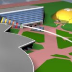 EPCOT Center 3D Render Model – Universe of Energy and Wonder of Life Pavilions – 102301b