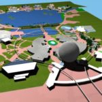 EPCOT Center 3D Render Model – 22402