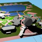 EPCOT Center 3D Render Model 11302c